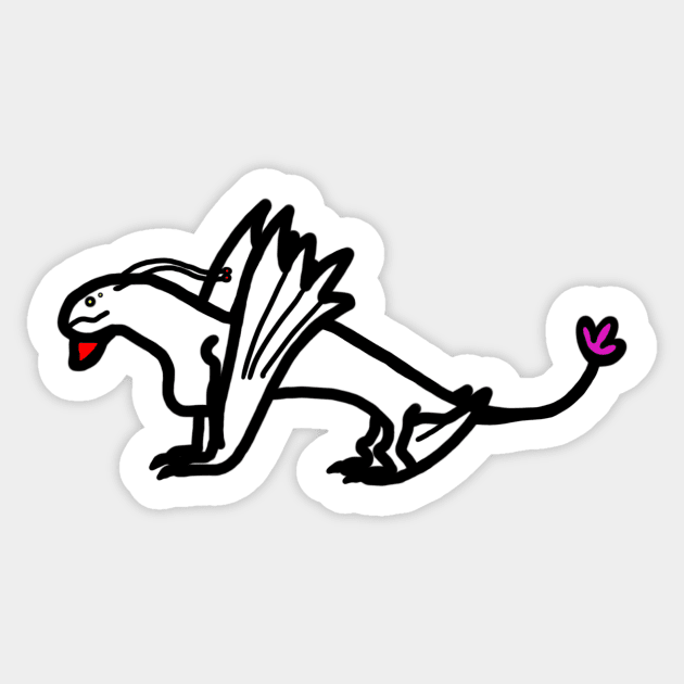 banshee Sticker by NoirPineapple